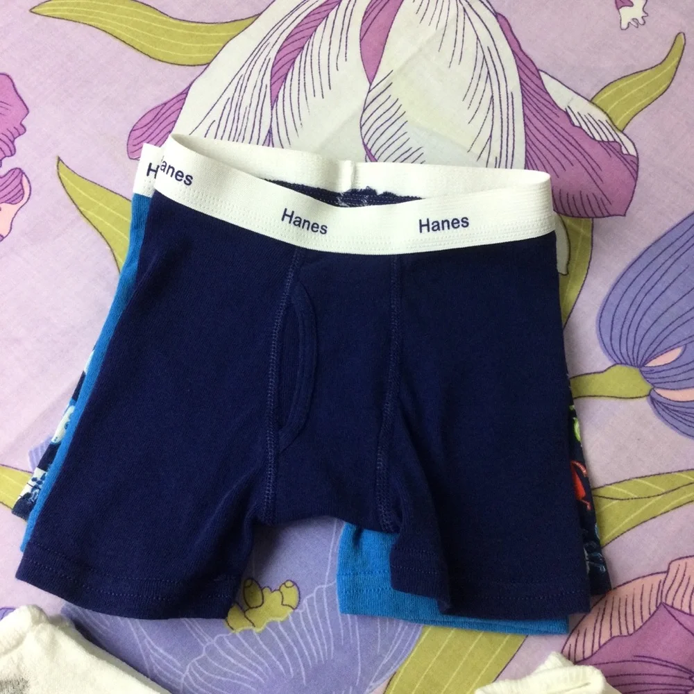 NWOT  Hanes Lot Toddler Boy boxers  & socks